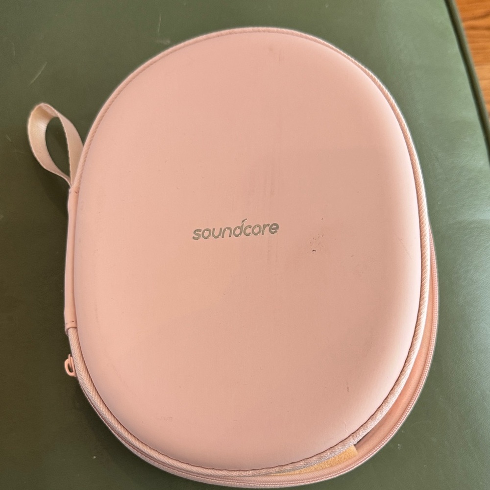 Anker Over-Ear Noise Canceling Headphones in Soft Pink - Picture 3 of 4